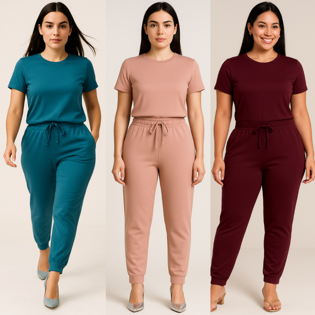 Conjunto Em Suede Light Calça Jogger Blusa Básica Confortável Enfermagem Fardamento Vendedora Esteticista em Oferta na Shopee