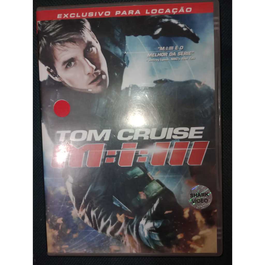 DVD Filme Original Tom Cruise M= i =III,/Compre 3 Ganhe 1/ Ler Descrição