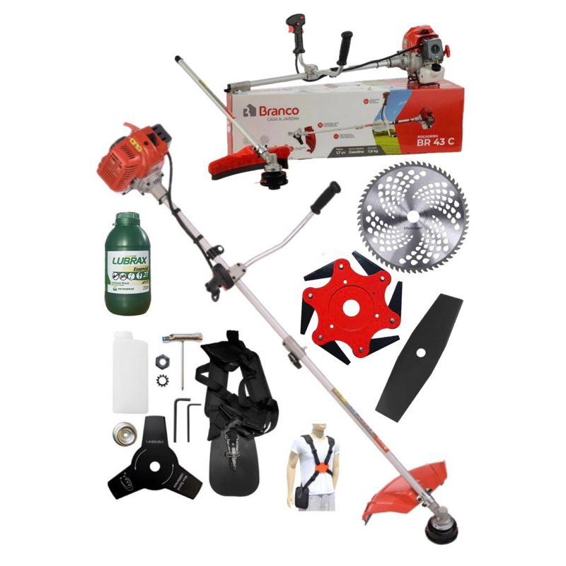 Roçadeira Aparador Profissional Completo