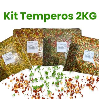 Kit Temperos 2Kg os Melhores da Loja em Oferta na Shopee