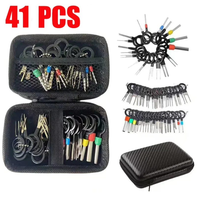 Removedor Extrator De Terminais E Conectores 41 Chaves Com Estojo em Oferta na Shopee