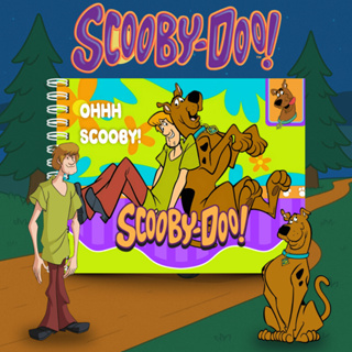 Produto Livro De Colorir Dragon Scooby-Doo Dura 50 Folhas de 180g em Oferta na Shopee