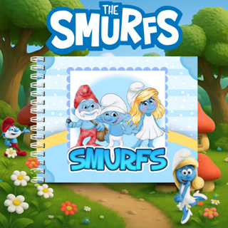 Produto Livro De Colorir Smurfs Capa Dura 50 Folhas de 180g em Oferta na Shopee