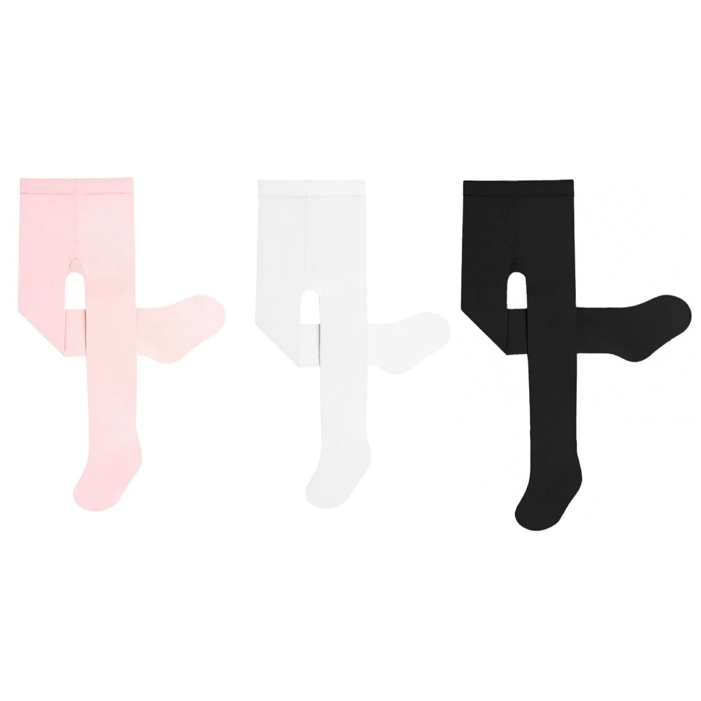 Meia Calça Infantil Pimpolho Menina Fio 70 Lisa Branco Rosa Feminina em Oferta na Shopee