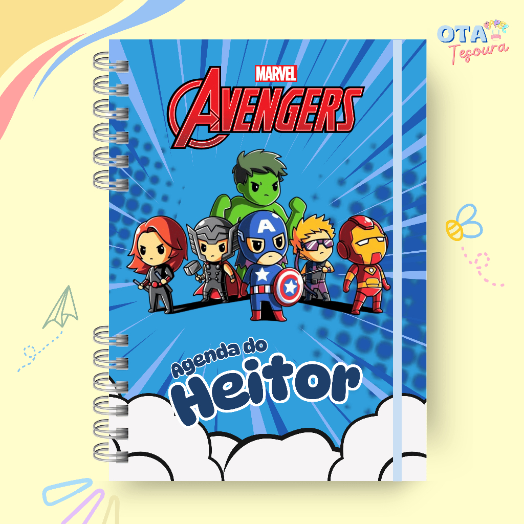 Agenda Escolar Marvel: Onde Comprar | BuscaProdutos