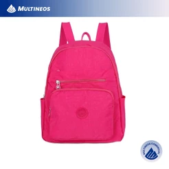 Multineos Mochila Escolar De Capacidade Para Mulheres Estudantes Nylon impermeável