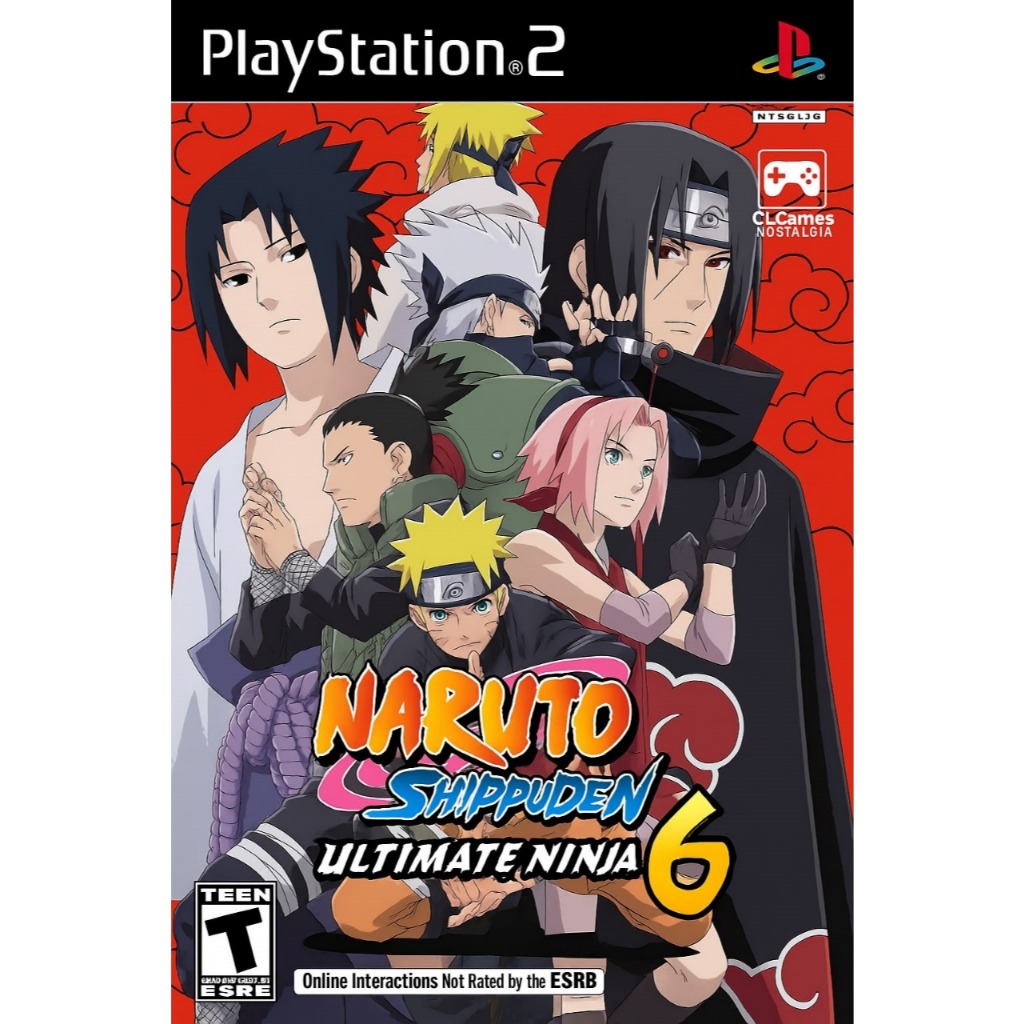 Jogo Naruto Ultimate Ninja 6 - PS2 - Mídia Física