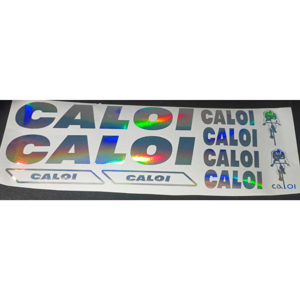Adesivo kit Caloi Holográfico bicicleta bike mtb