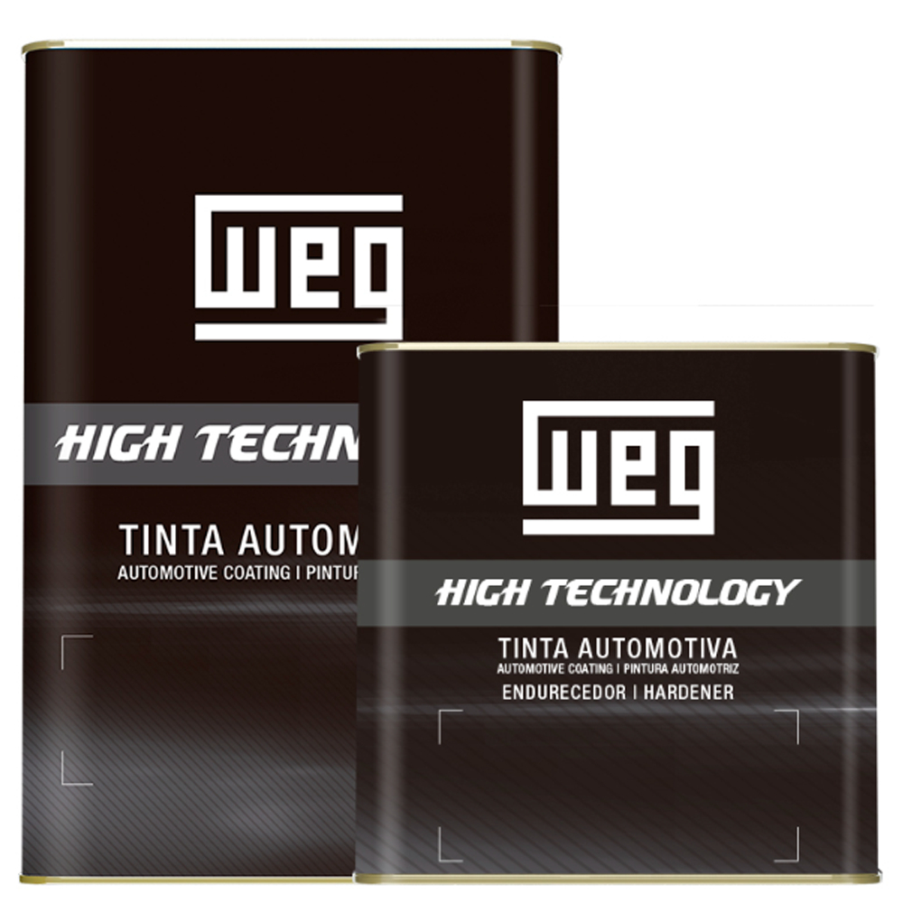 Verniz PU Automotivo Alto Sólido WEG W30 5L Secagem Rápida