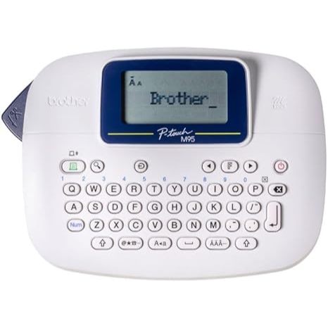 ROTULADOR ELETRONICO BROTHER  BRANCO - PTM95WT em Oferta na Shopee
