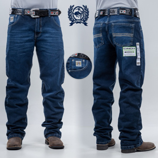 Calça country rodeio balão Masculino cawntry Cinchh jeans grosso coutry barra larga cowntry Ariatt em Oferta na Shopee