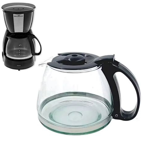 Jarra Para Cafeteira Britânia Cp15 Inox Cp15 Vidro Grosso