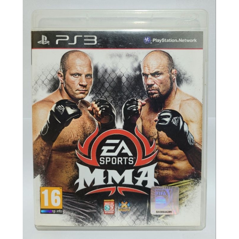 MMA, jogo original de luta para ps3 mídia física, com manual