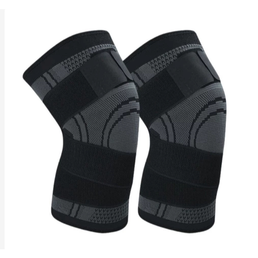 Kit 2 Joelheira Estabilizadora De Compressão 360º - Ortopédica Musculação Esportiva em Oferta na Shopee
