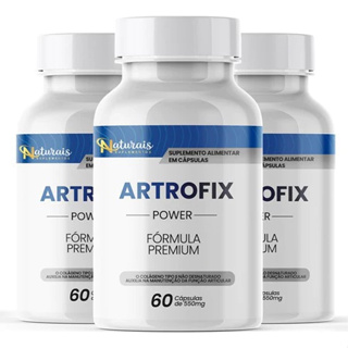 3 Artrofix Power 60 Cáps Original Fórmula Inovadora em Oferta na Shopee