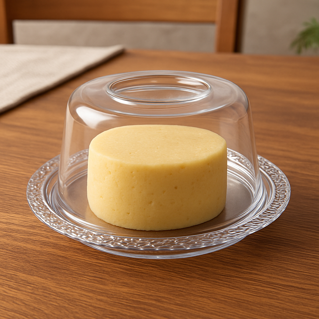 Queijeira Porta Queijo com Tampa em Acrilico em Oferta na Shopee