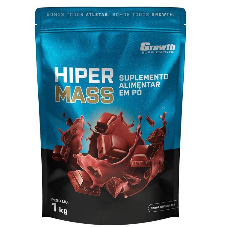 Hiper Mass 1kg - Sabor Chocolate - Morango - Baunilha - GSupplements - Produto Original em Oferta na Shopee