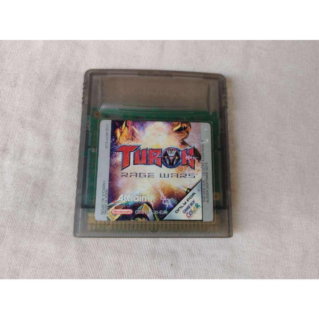 Turok Rage Wars - Jogo Cartucho Original Game Boy Color
