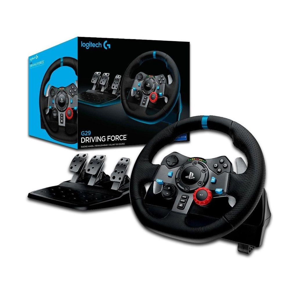 Volante Logitech G29 Driving Force para PS5, PS4, PS3 e PC🔥