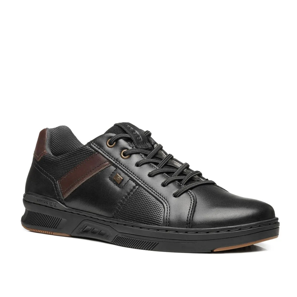 Sapatênis Pegada 110605 Masculino  Couro Tabaco