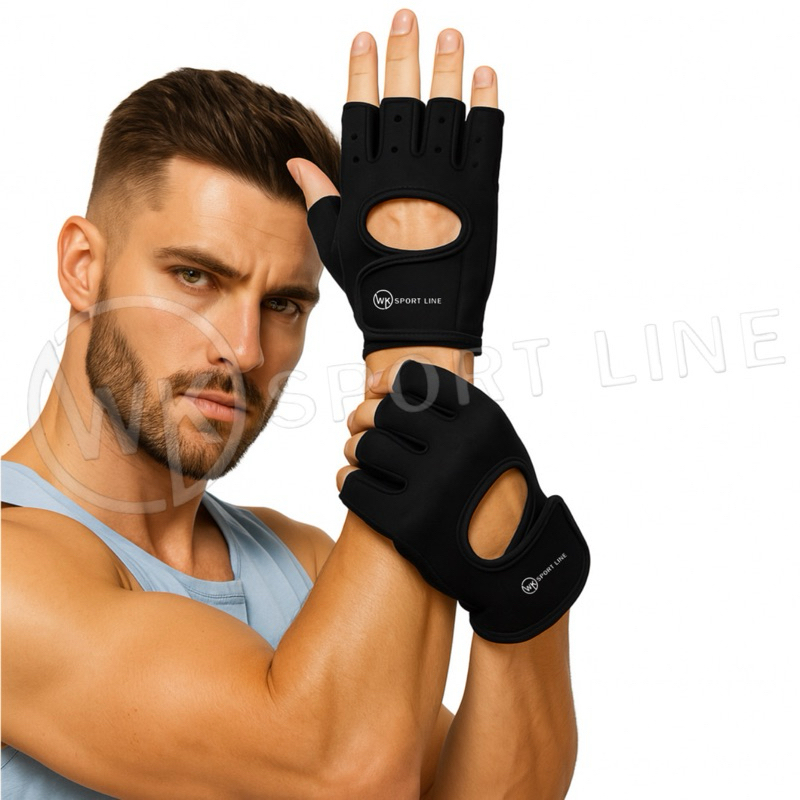 Luva academia Unissex Musculação treino Ginástica Crossfit