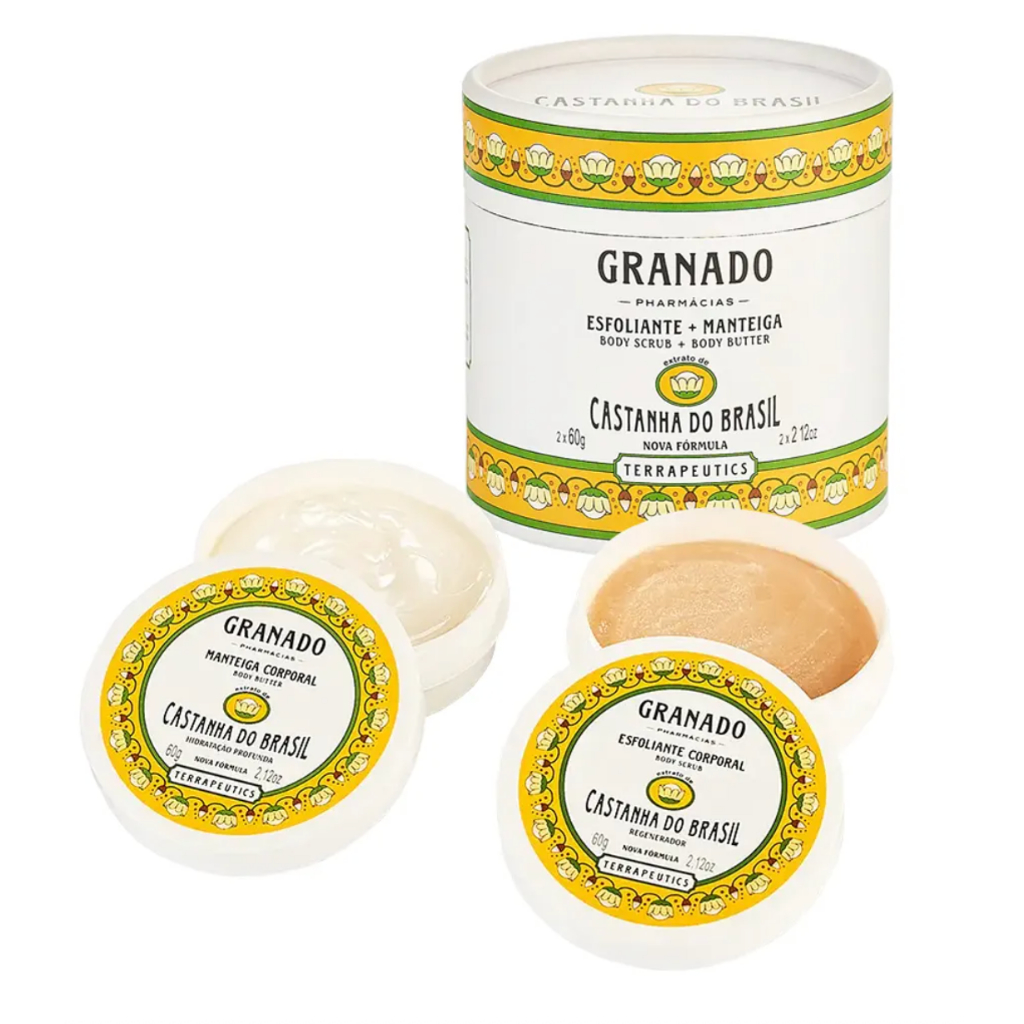 Kit Esfoliante + Manteiga Corporal Castanha do Brasil Granado Terrapeutics