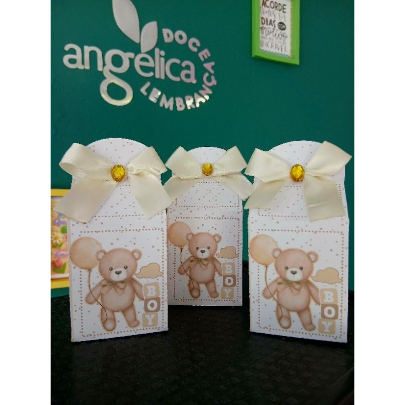 10 caixas milk ENVIO IMEDIATO PEGUE E MONTE chá revelação.Chá de bebê ursinho, chá revelação ursinho,menino ou menina.