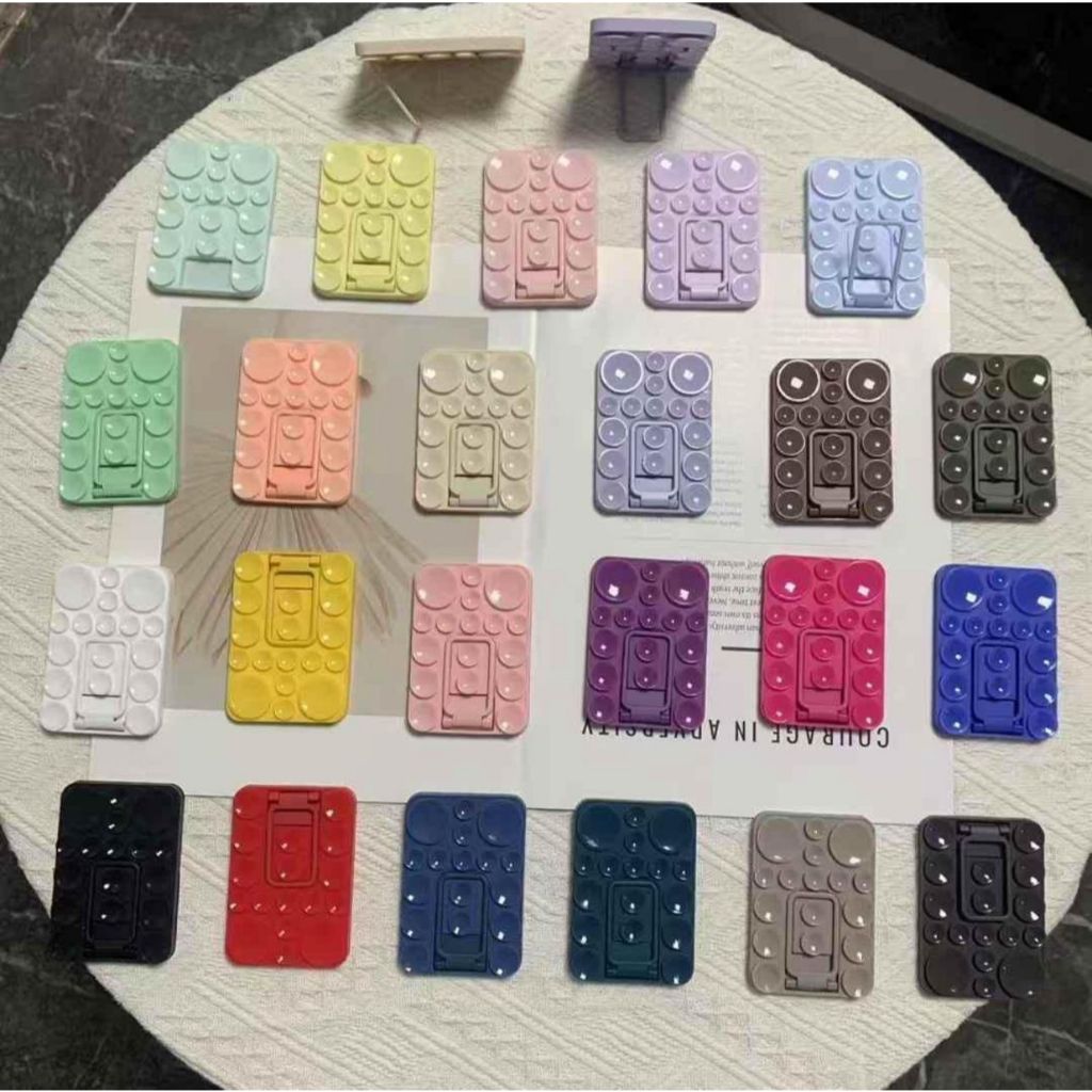 Ventosa quadrada com suporte para telefone suporte de Dedo para celular gruda em qualquer luga em Oferta na Shopee