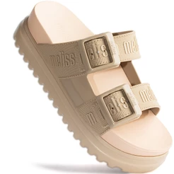 Sandália Melissa Feminina Cozy M-lover Platform Original 35977 Bege Medio