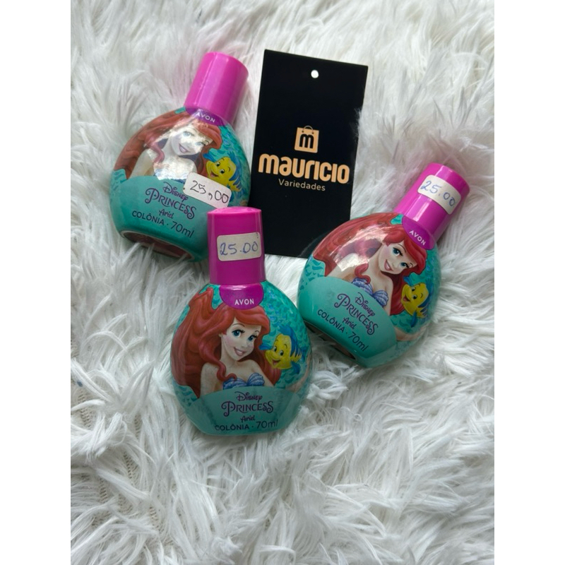 1 colônia Avon Disney princess Ariel 70ml
