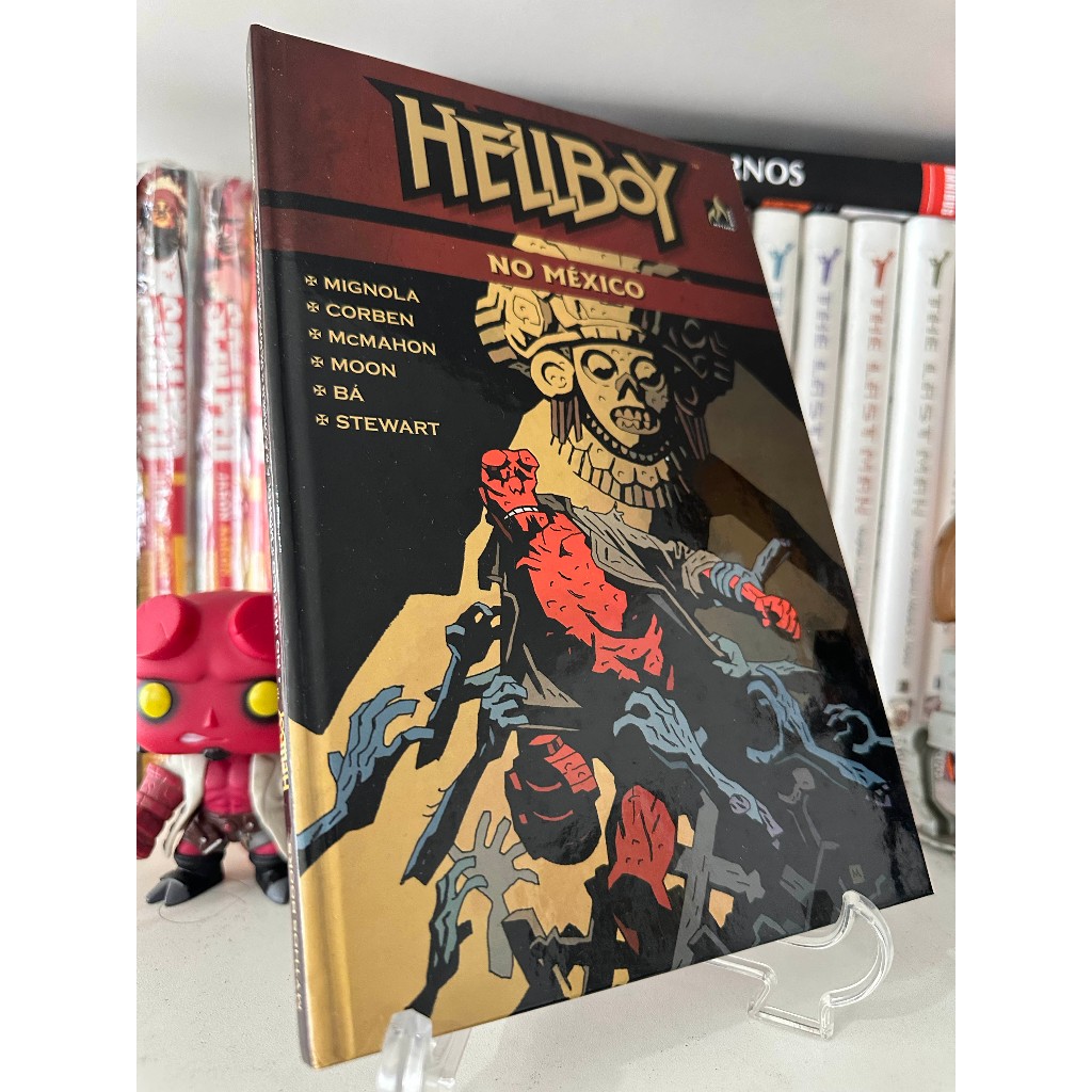 Hellboy no México Capa dura por Mike Mignola , Richard Corben, Fábio Moon, Gabriel Bá