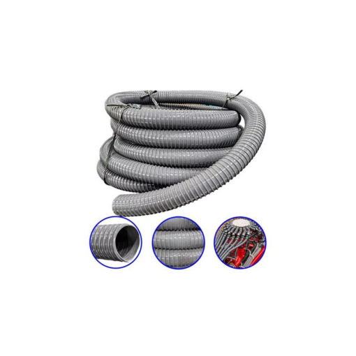 Mangueira Corrugada 1/2" (13mm) Vácuo Flex Odonto Sucção Ar Consultório