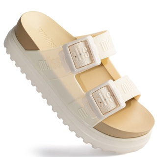 Sandália Melissa Feminina Cozy M-lover Platform Original 35977 Bege em Oferta na Shopee