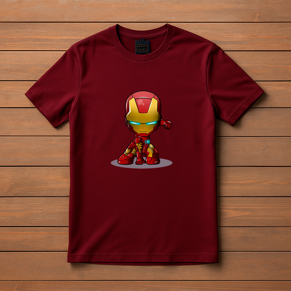 Camisa Camiseta  Infantil Juvenil Homem de Ferro Baby Menino Menina Tamanho 02 ao 16 Filme Desenho em Oferta na Shopee