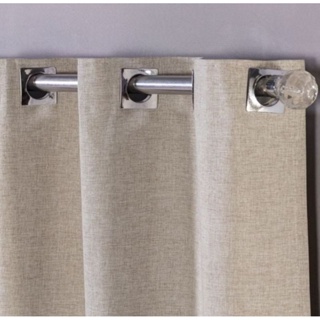 Cortina em Linho 100%  Blackout Corta Luz 4,00 x 2,70 Vedação Linho Linen Look  luxo  para Sala e Quarto em Oferta na Shopee