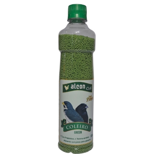 Ração Coleiro Verde Alcon Green Super Premium Bigodinho Alimento