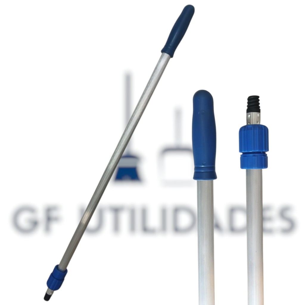 CABO ALUMÍNIO EXTENSOR TELESCÓPIO 1,60 METROS em Oferta na Shopee