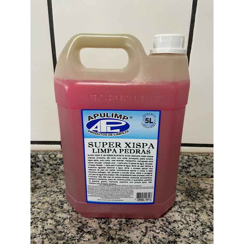 Flúor Desencardi Limpa Pisos 5lt Concentrado Rende Até 60Lt em Oferta na Shopee