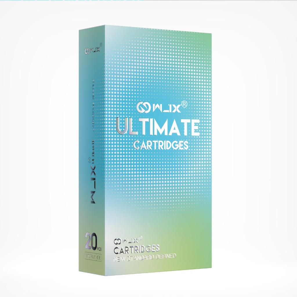 WJX ultimate cartucho tatuagem micropigmentação agulha tattoo 5 unds mmp fine line rl rm rs