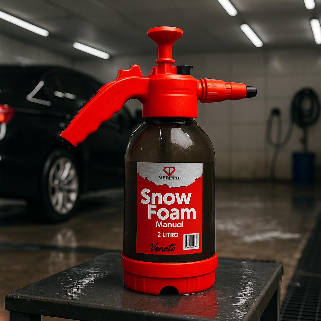 Snow Foam Manual E Pulverizador 3 Em 1 Híbrido 2L Veneto