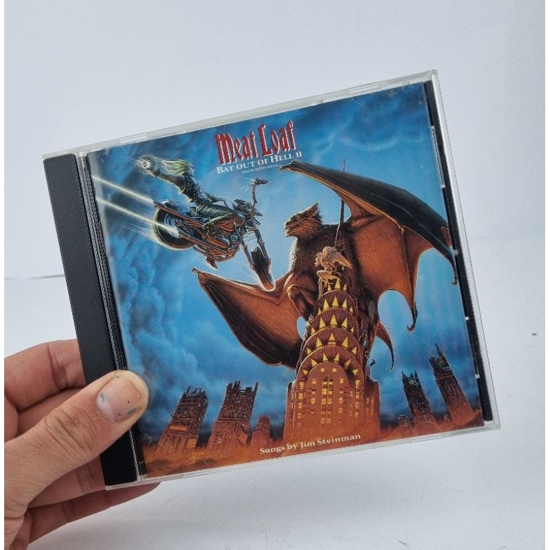 CD Original Meat Loaf - Bat Out of Hell II (1993)  Rock Clássico Colecionador Raro  Usado brechó PEÇA ÚNICA