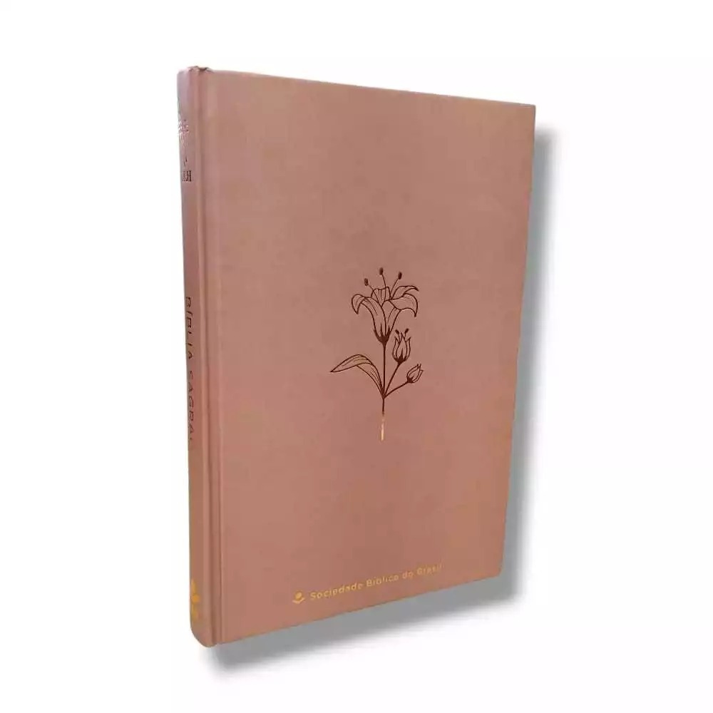 Bíblia Sagrada | NTLH | Letra Normal | Capa Dura Mocha Mousse em Oferta na Shopee