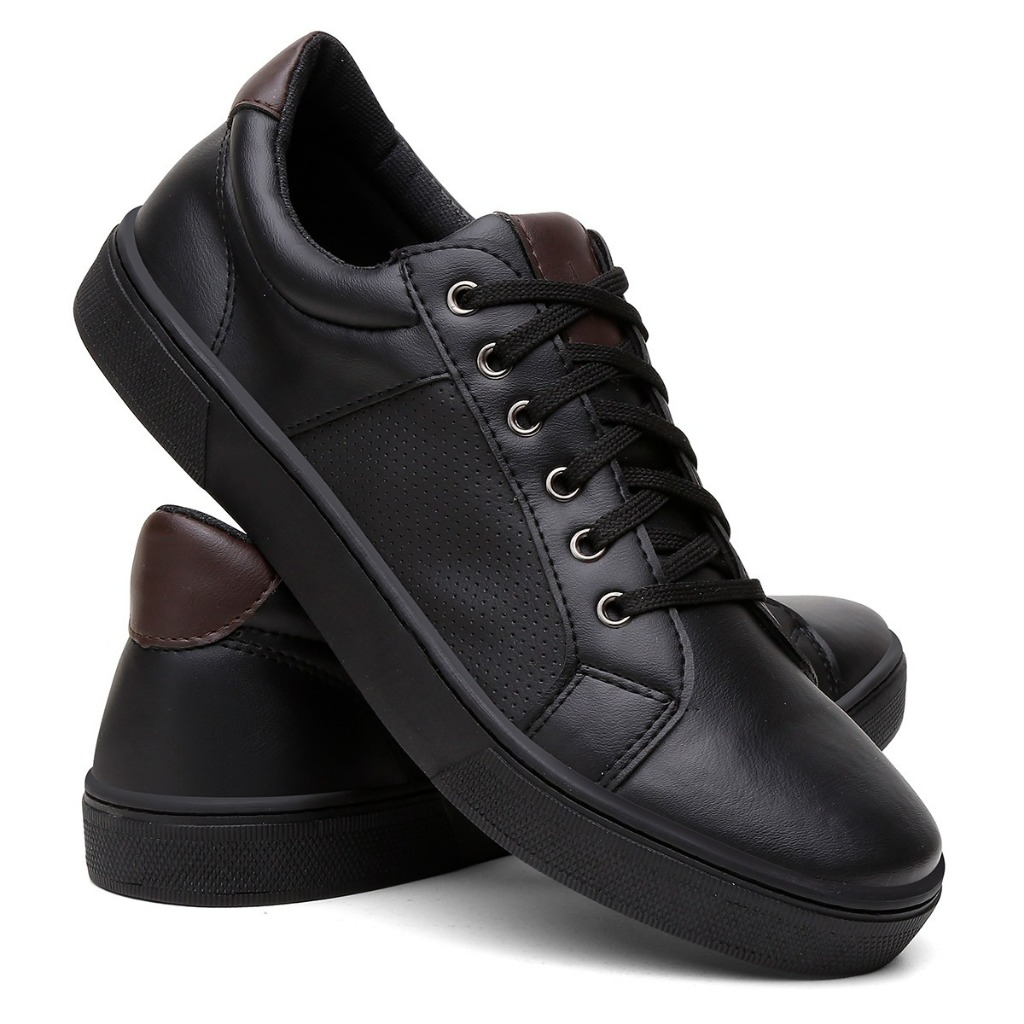 Sapatenis Masculino Eco Conforto Duplo Direto da Fabrica SchuhStore em Oferta na Shopee