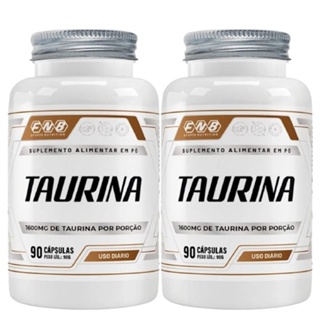 2x Taurina 800mg 90 Cápsulas - FNB em Oferta na Shopee