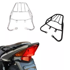 Bagageiro Titan 150 Cromado e Preto 2004 2005 2006 2007 2008