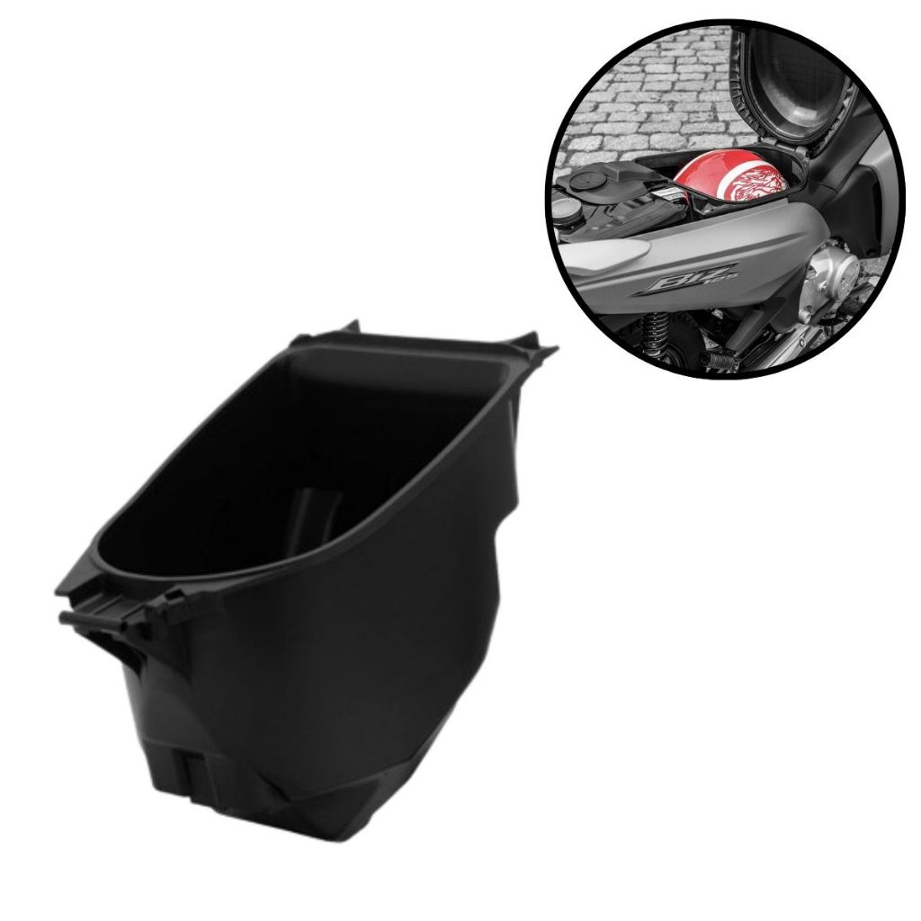 Bau Interno Biz 125 2006 Até 2010 Porta Capacete Modelo Original em Oferta na Shopee
