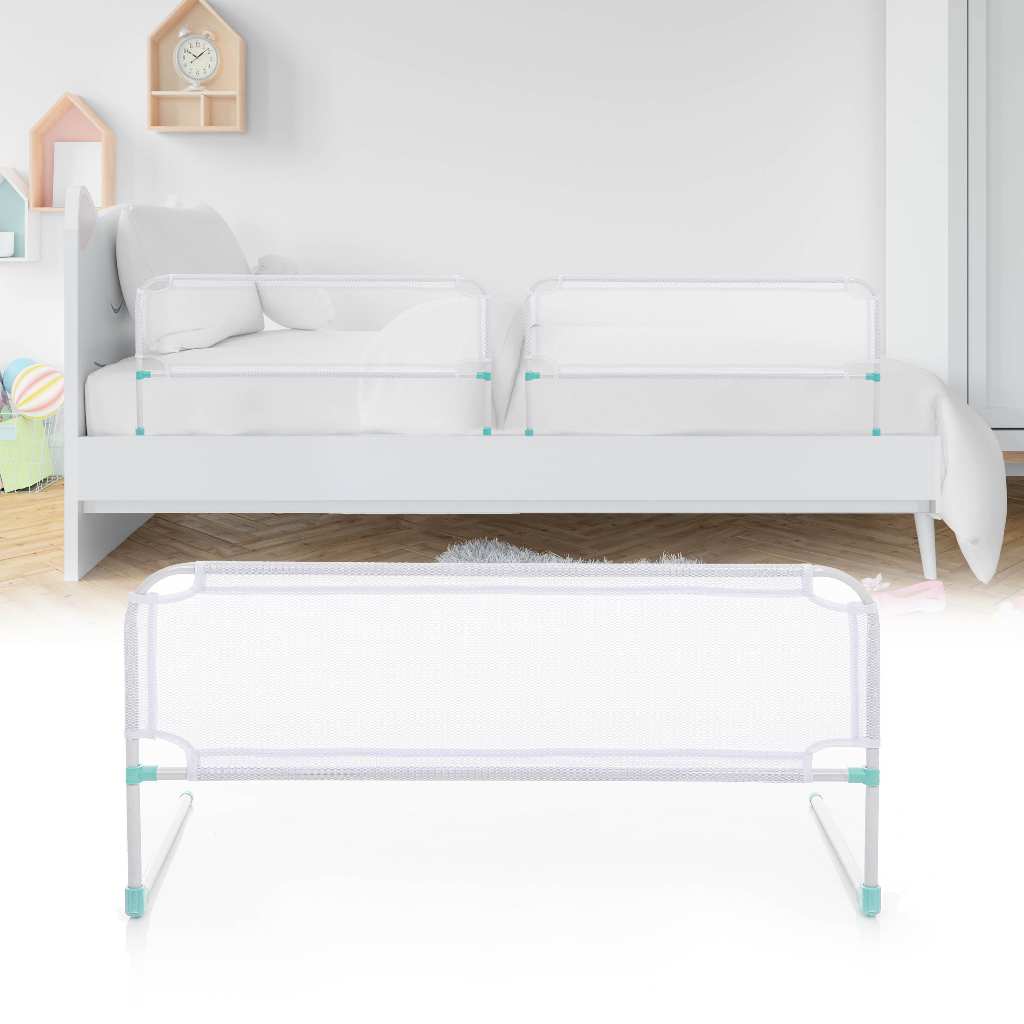 Kit 2 Grade de Segurança Universal Tela Anti-quedas para Cama Adulto e Infantil — imagem 2 de 2