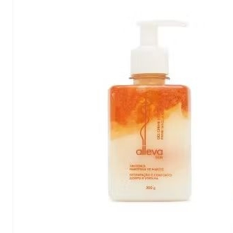 Gel Hidratante de Fresh Vanilla and Cream para o Corpo e Virilha Alleva 300g