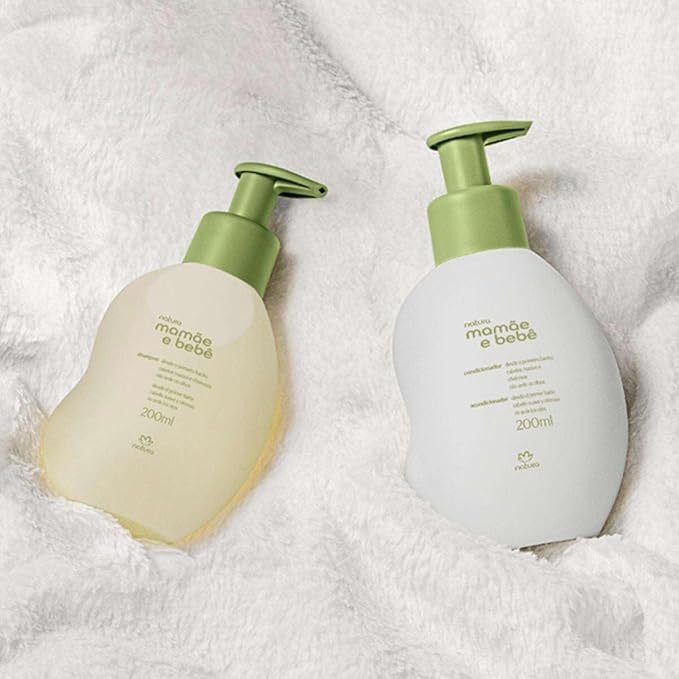 Shampoo + Condicionador  Natura Mamae Bebê 200ml cada