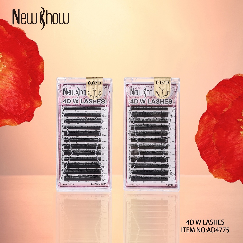 Detalhes do New Show Cílios W Original com Selo Fio W/ 4 D W LASHES/Extensão de Cilios Alongamento 4D W